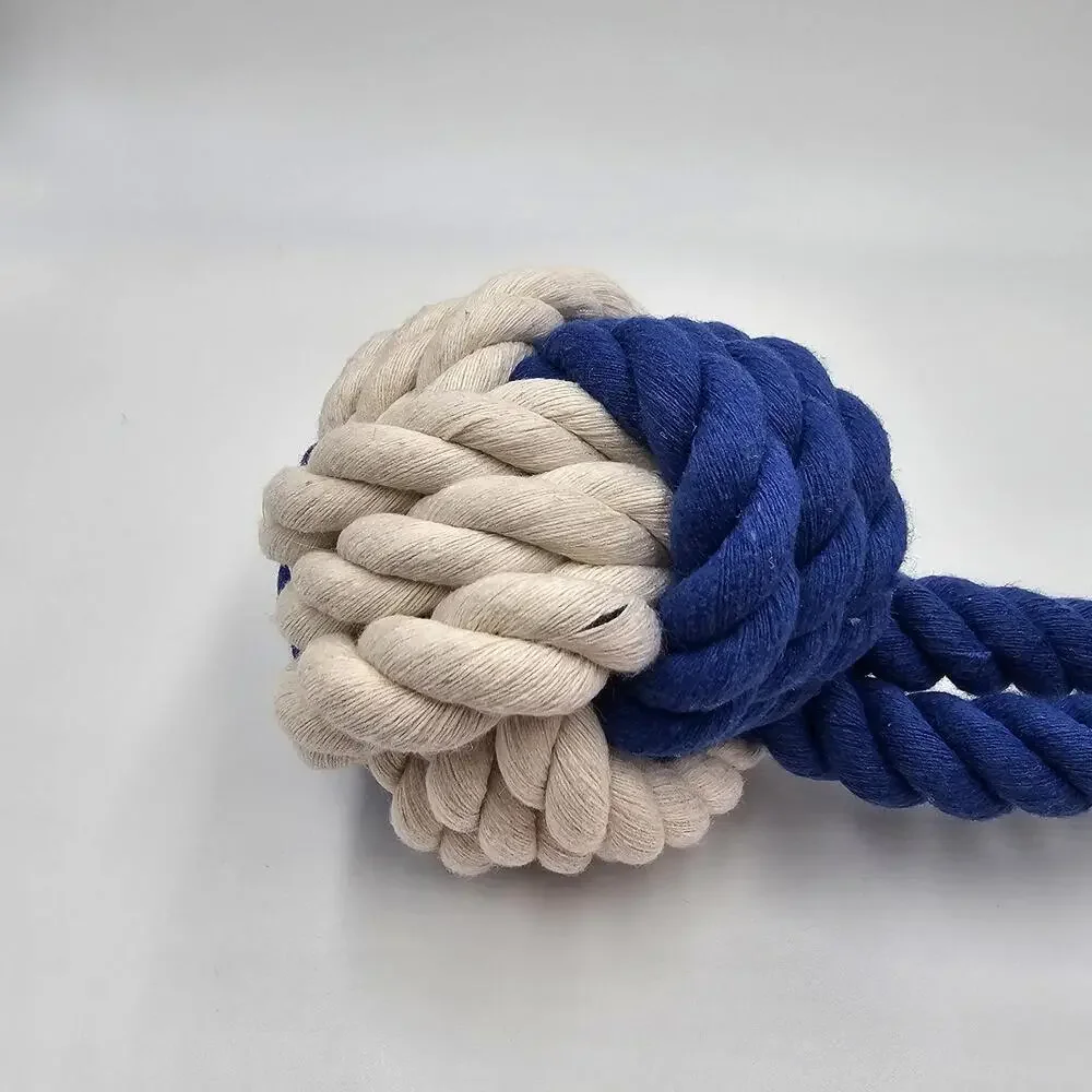 Max‎ Bone Rope Dog Toy Canine Chew Toy